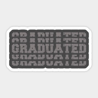 Graduated Class Of 2021 Sticker